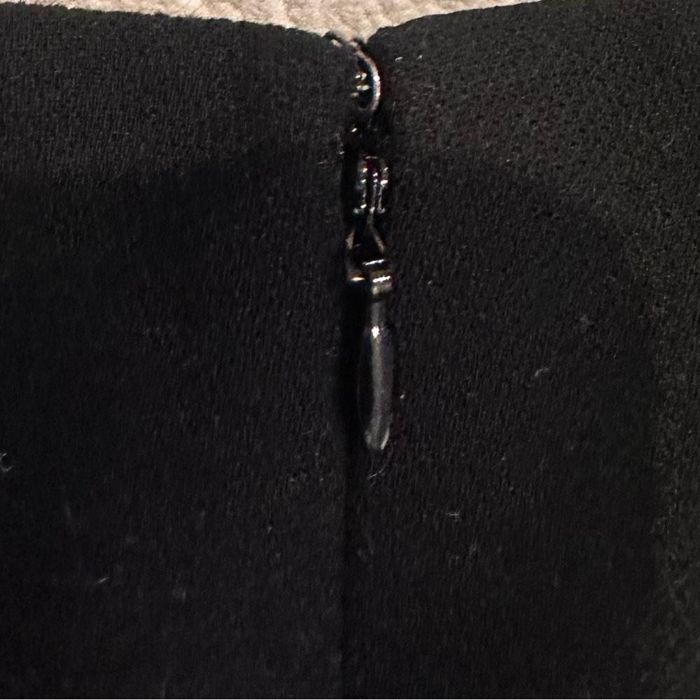 CHANEL Classic Wool Black A-Line Skirt - Picture 3 of 5
